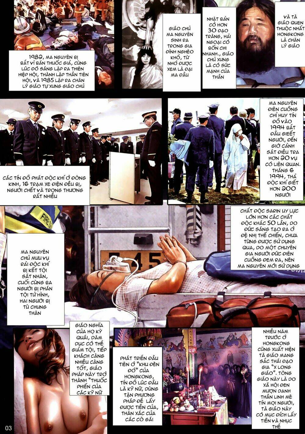 nữ hồng côn chapter 1 3