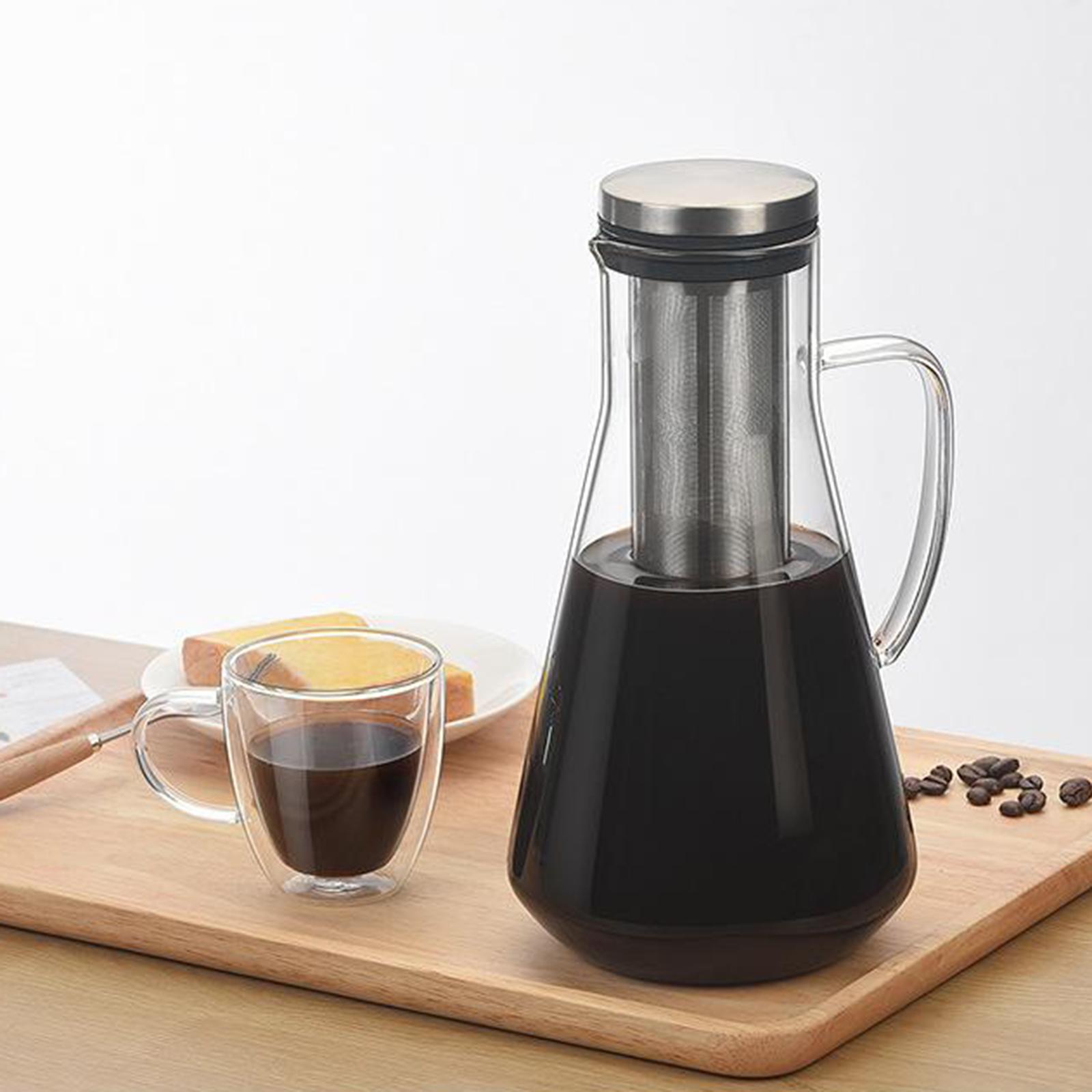 1.6L Cold Brew Coffee Maker and Tea Infuser Large Capacity