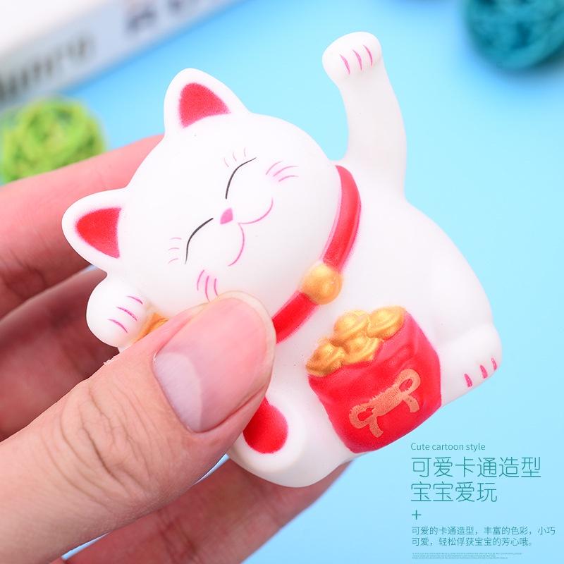 Combo 2 Mèo Thần Tài 2023,mang đến tài lộc, may mắn dùng trang trí bàn học, bàn làm việc,phòng, tiểu cảnh