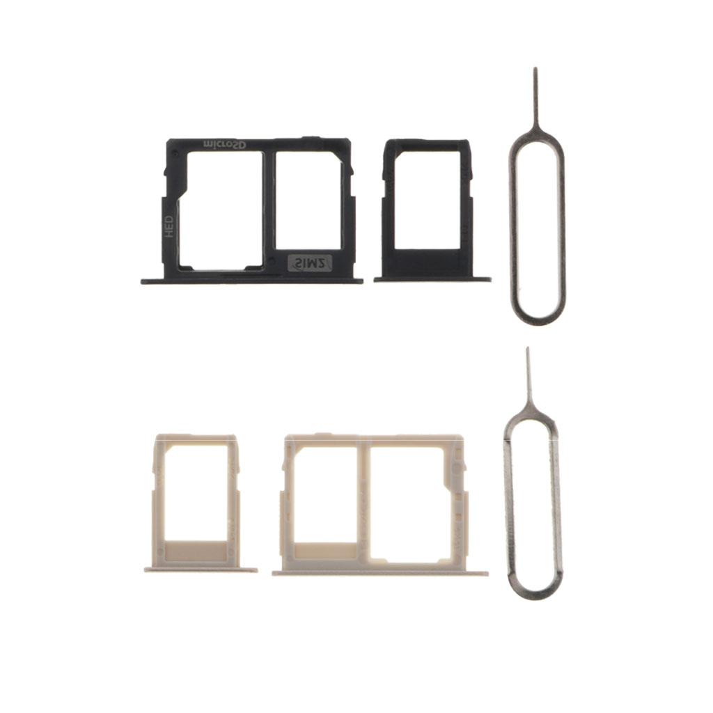 2pcs Sim Card Tray Holder Micro SD Slot Replacement for  J530