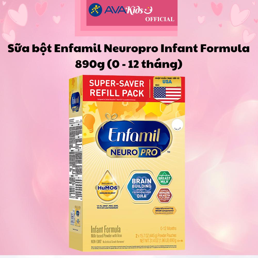 Sữa bột Enfamil Neuropro Infant Formula 890g (0 - 12 tháng) - Hàng Chính Hãng