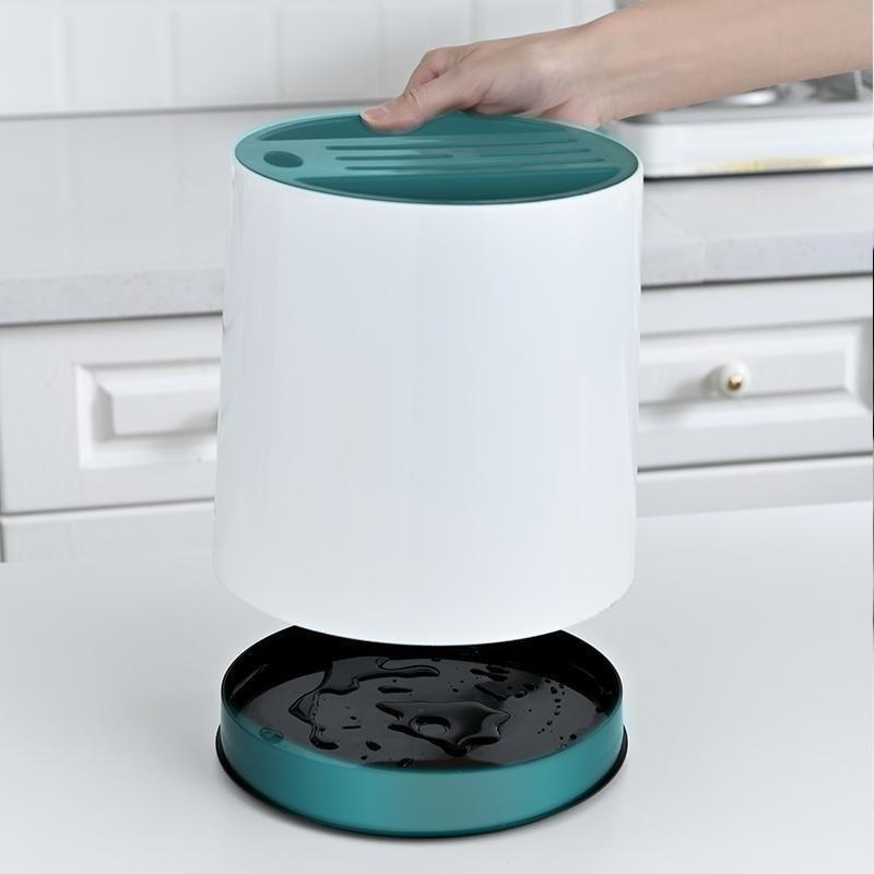 ▲▬Ống đựng đũa đặt bàn thông minh xoay 360 độ nhựa ABS cao cấp mới nhất