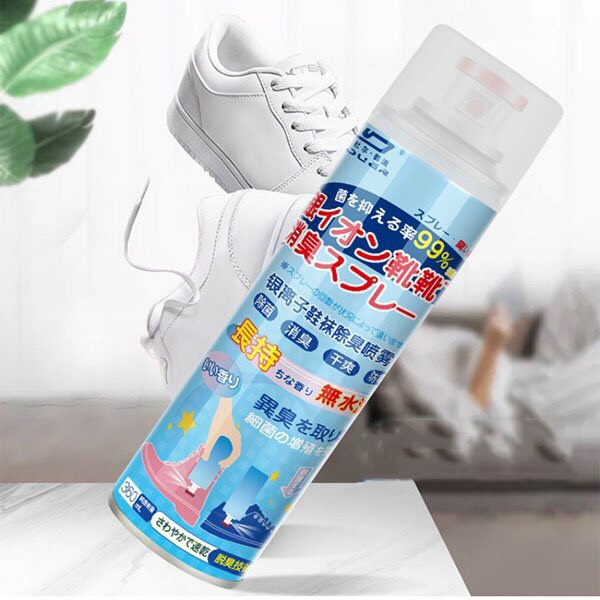 Bình xịt giày khử mùi NaNo AG+ cao cấp