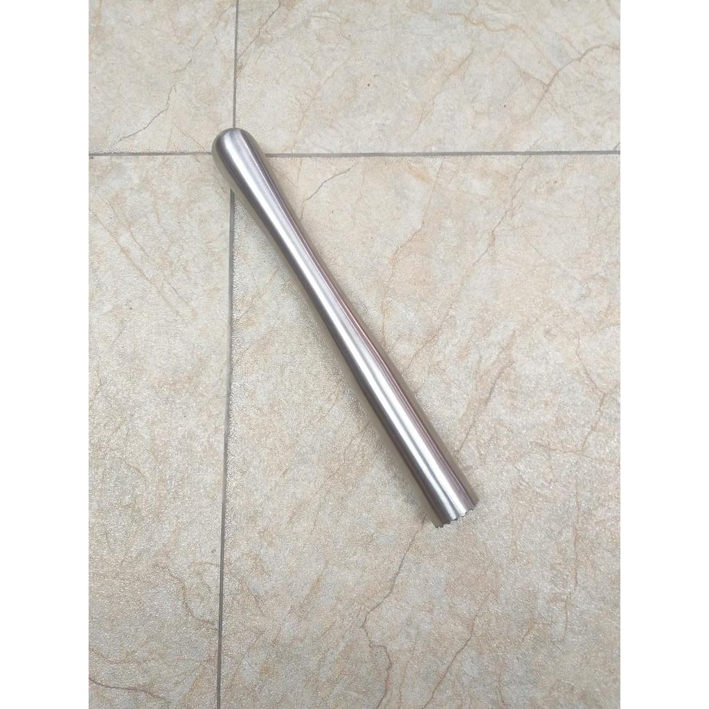 Chày bar inox nguyên cây ( muddler inox )