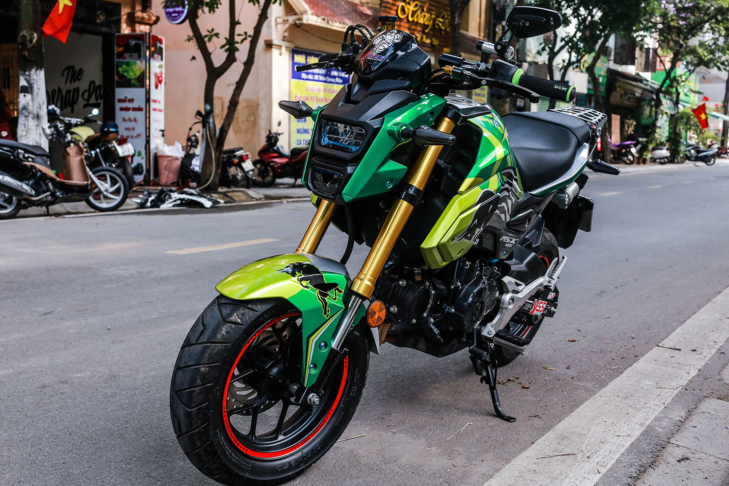 Tem trùm MSX 2017 Green Bull