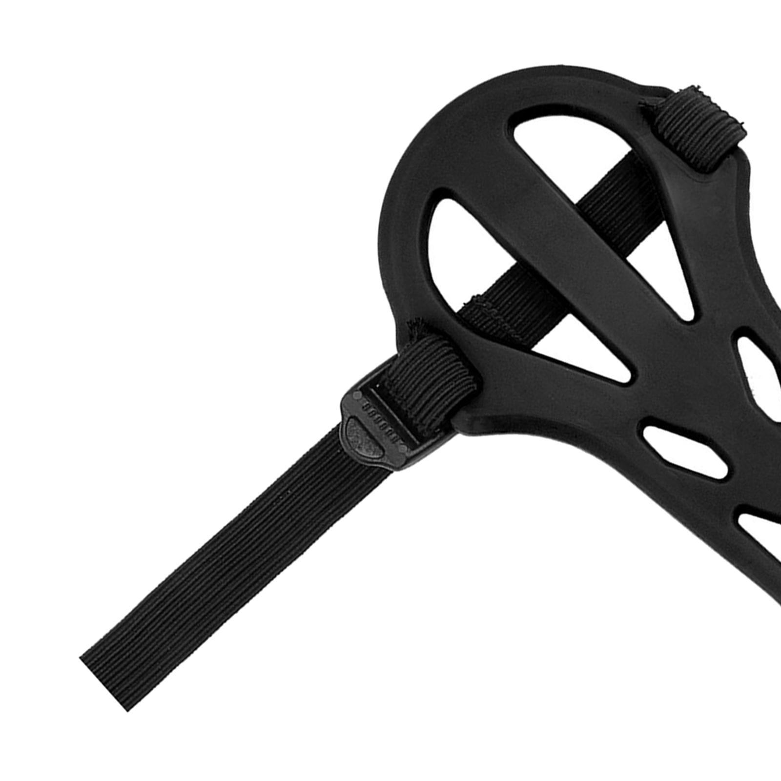 Arm Guard 2 Adjustable Straps Hunting Forearm Protect Gear Black