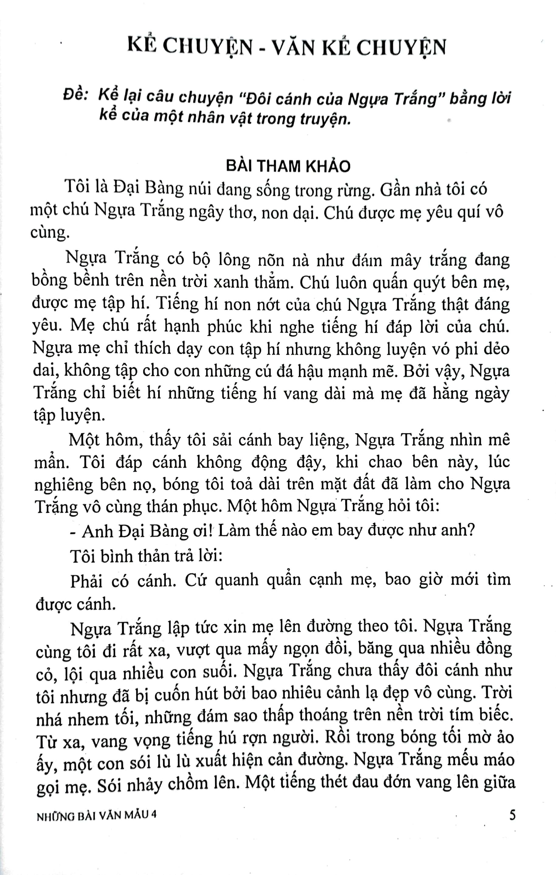 Những Bài Văn Mẫu 4