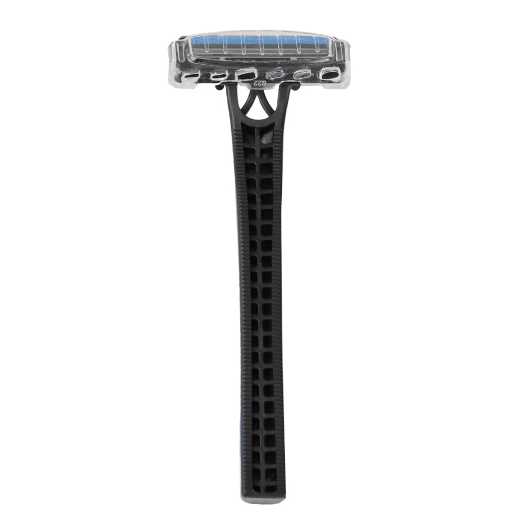 Dao cạo râu 3 lưỡi Lebenlang LBL1987, tay cầm chống trơn trượt, lưỡi dao chứa Gel lô hội và vitamin E, 5 cái - hàng chính hãng