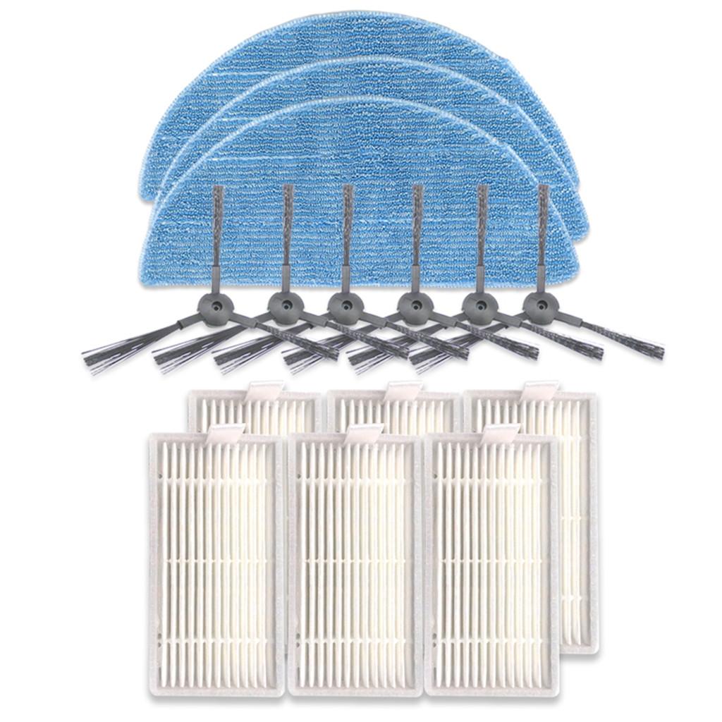 HEPA Filter Side Brush Rag Robotic Vacuum Cleaner Accessories Spare Part
