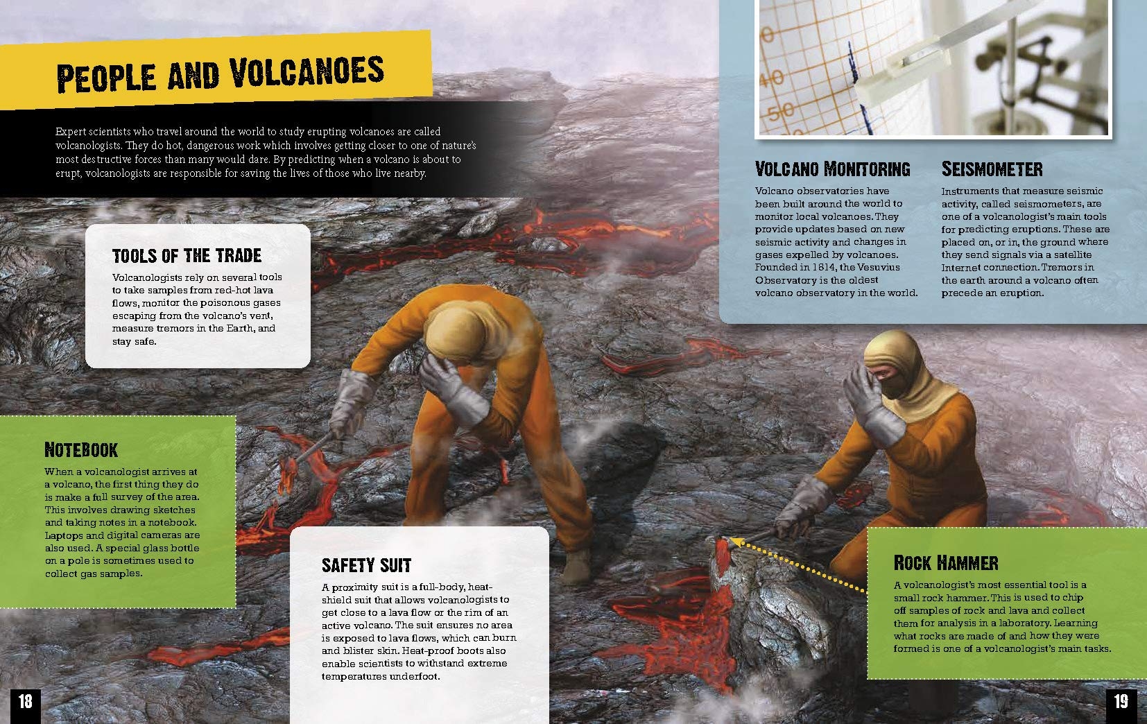 Volcanoes and Avalanches