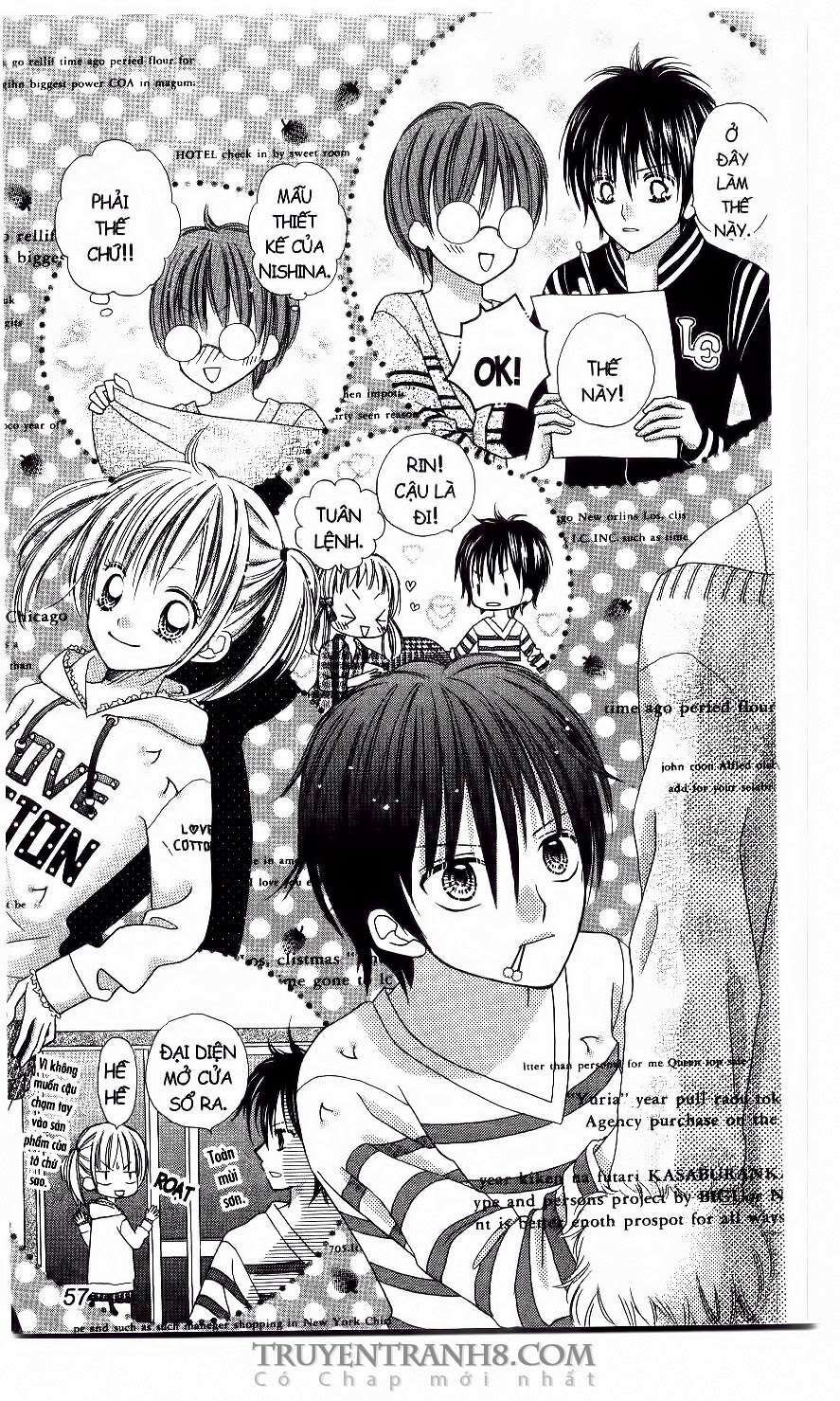 tiệm thời trang, love cotton chapter 14 26