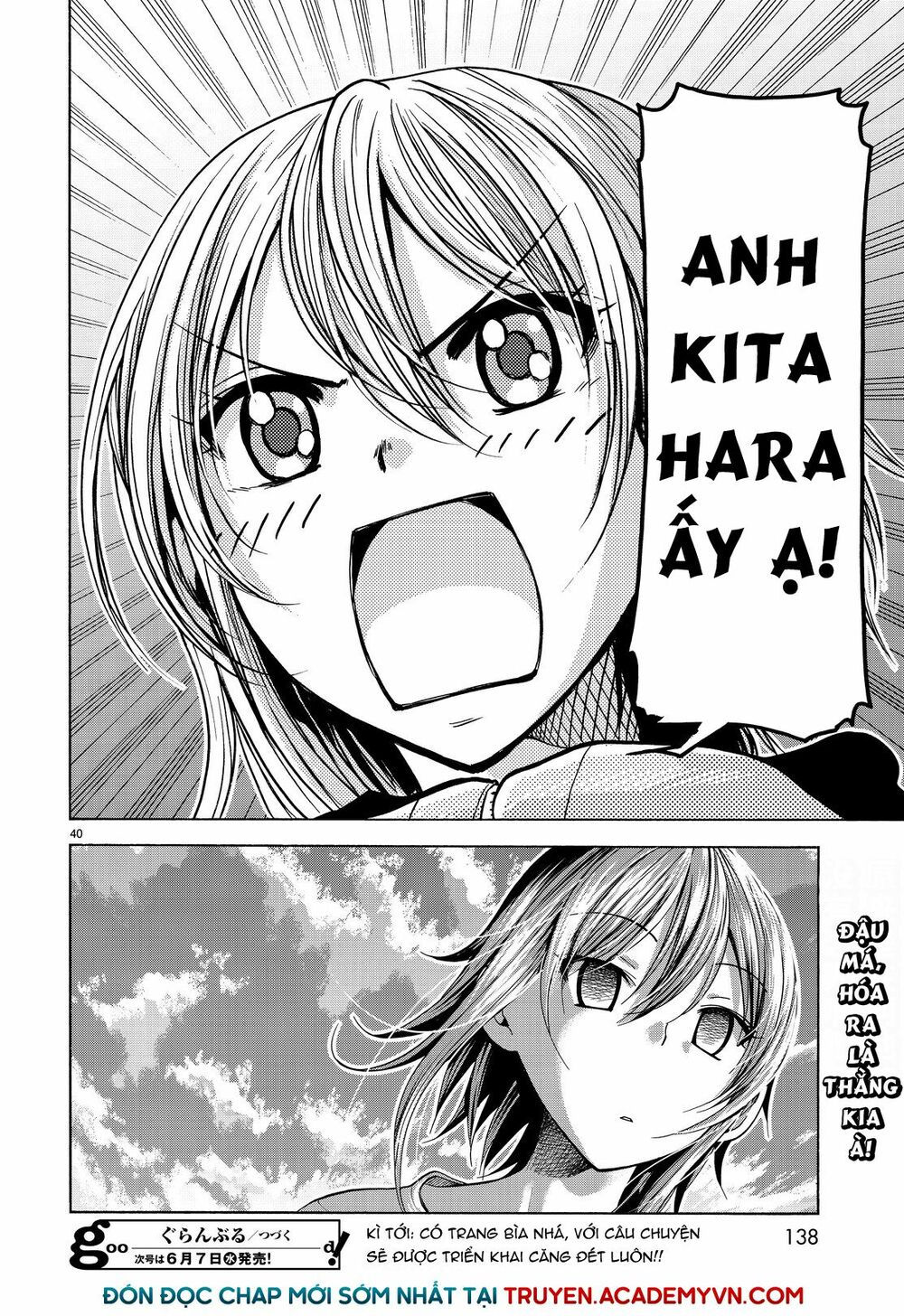 cô gái thích lặn - grand blue chapter 35 40