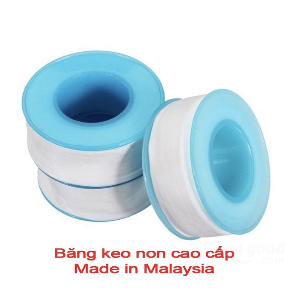 Cuộn Băng Keo Lụa Vặn Ren Vòi Nước, Ren Ống Cao Cấp - TOMBO