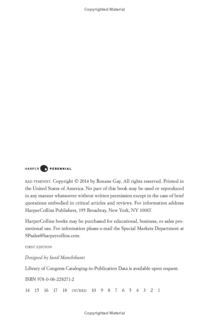 Sách ngoại văn: Bad Feminist [Tenth Anniversary Limited Collector's Edition]