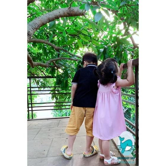 Váy Bé Gái Thêu Ngựa Pony Miakids Siêu Cưng Mềm Mát (Hình Shop Chụp Thật