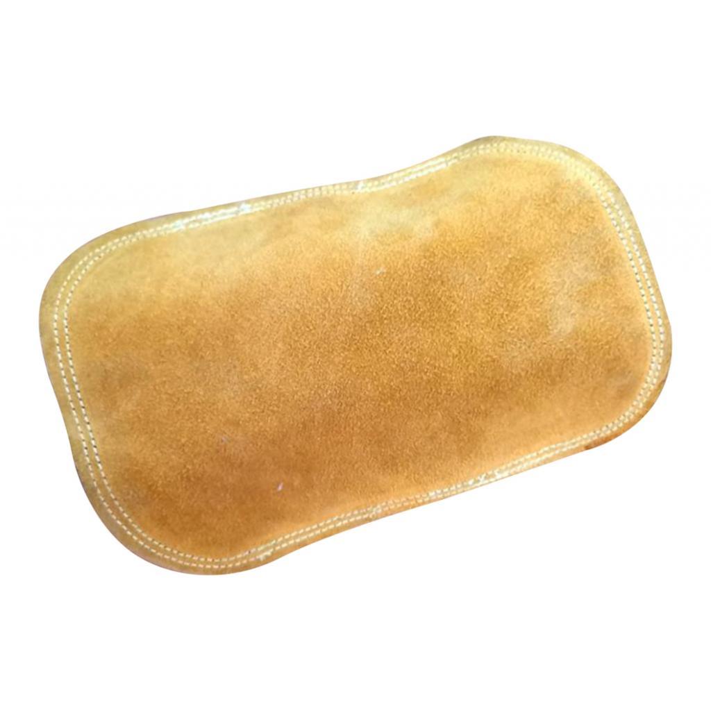 Articifial Cowhide Leather Welding Sleeves Protective Arm Sleeve for Welder