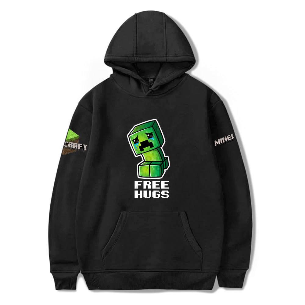 Áo Hoodie MineCraft - Sad creeper mẫu mới cực HOT