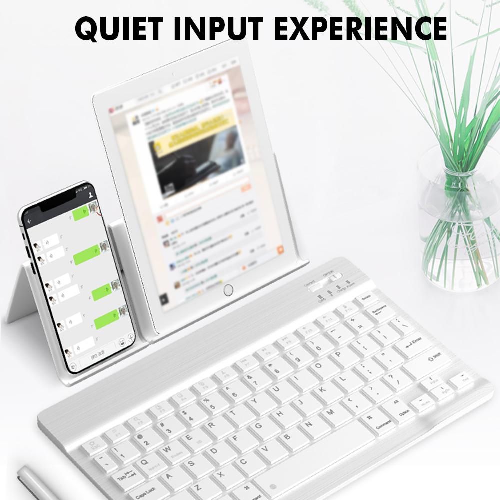 Máy Tính Bảng Bàn Phím Không Dây Cho iPad Pro 2021 11 12.9 10.5 Teclado Bàn Phím Bluetooth Cho iPad 8th 7th 6th Air 4 3 2 Cho MacBook