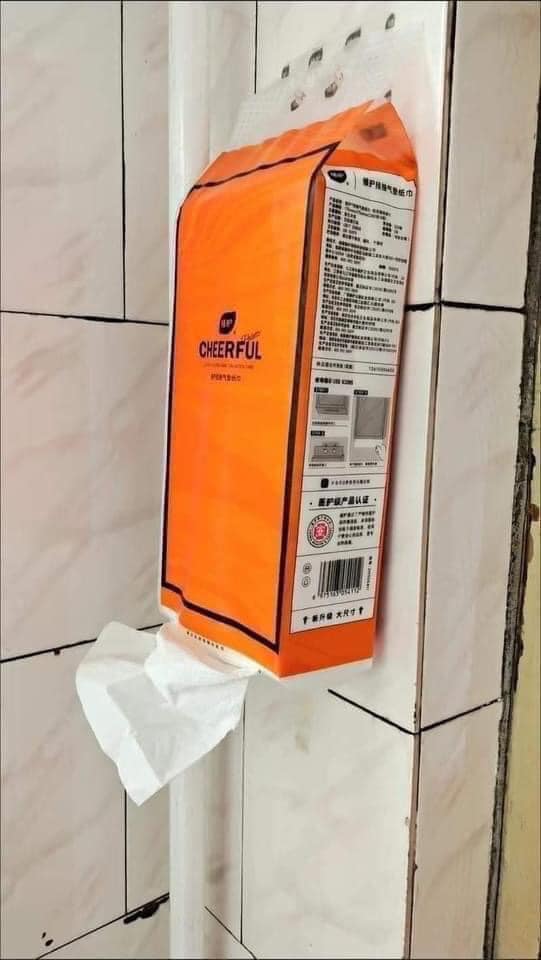Giấy Vệ Sinh Dạng Rút, Giấy Rút Treo Tường, COMBO 4 BỊCH, Giấy 4 Lớp An Toàn, Tiện Lợi