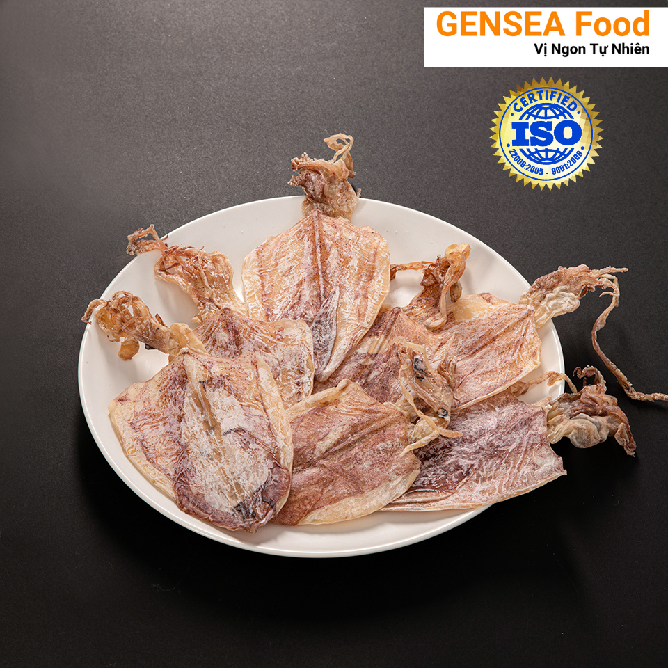 Mực Khô Phú Quý GENSEA Food G1022 Loại 1 - 300G Không Chất Bảo Quản Ngọt Tự Nhiên