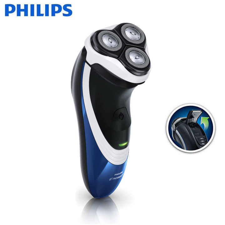 Máy cạo râu khô và ướt cao cấp Philips Norelco PT724/41 tích hợp hệ thống lưỡi cạo Super Lift & Cut, đầu Flex & Float điều chỉnh theo đường cong khuân mặt và cổ - Hàng Nhập Khẩu