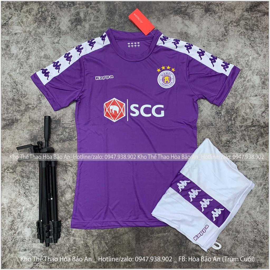 ÁO ĐẤU HÀ NỘI FC QUẦN ÁO BÓNG ĐÁ THUN ĐẸP MỚI 2019