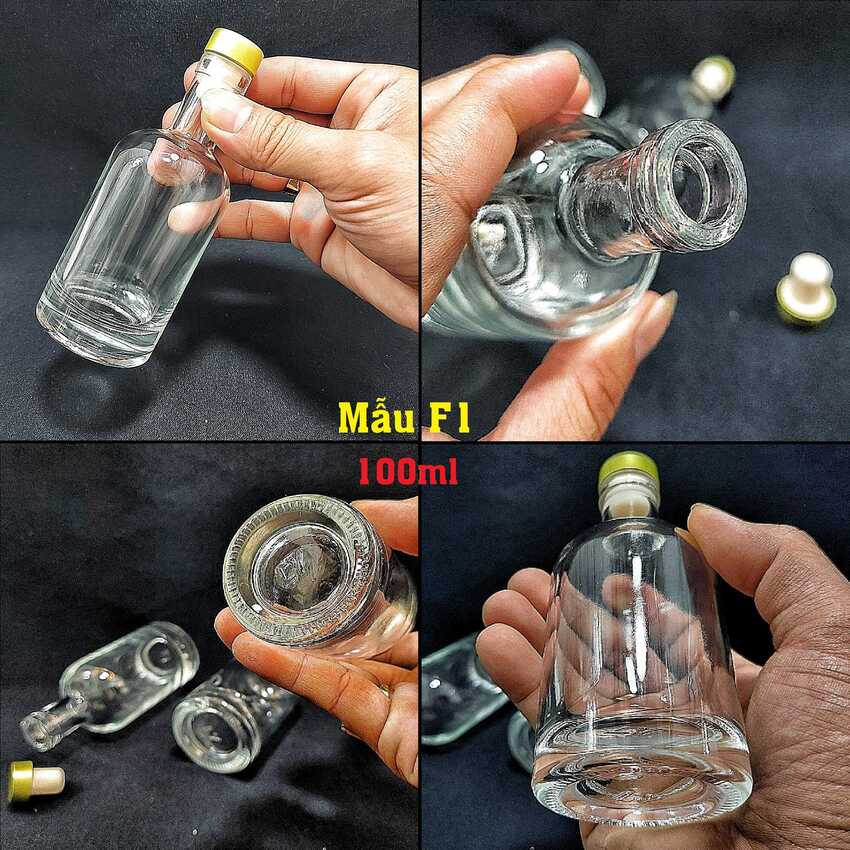 Chai Thủy Tinh Đựng Rượu – Vỏ Chai Rượu Đẹp
