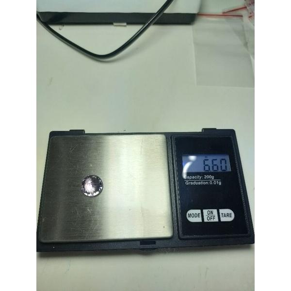 660 (h) ĐÁ AMETHYS (lỗi mẻ đáy) (THIÊN NHIÊN)