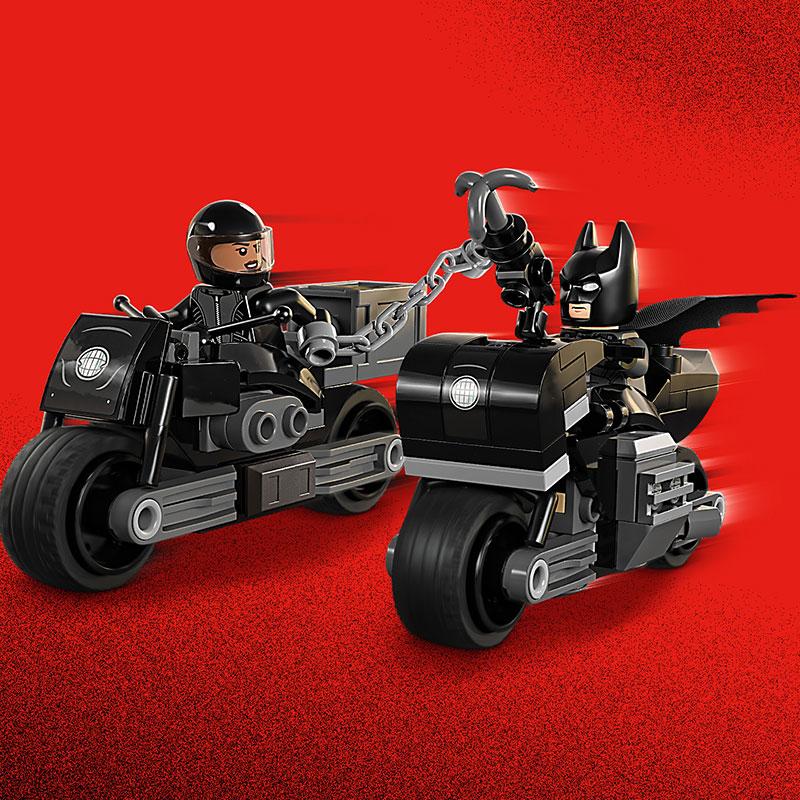 Đồ Chơi LEGO  SUPERHEROES Cuộc Rượt Đuổi Mô Tô Của Batman Và Miêu Nữ 76179