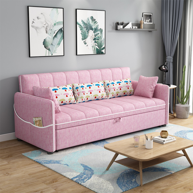 Sofa Giường Kéo Tiện Lợi Có Viền Nổi Bật DP-SGK50