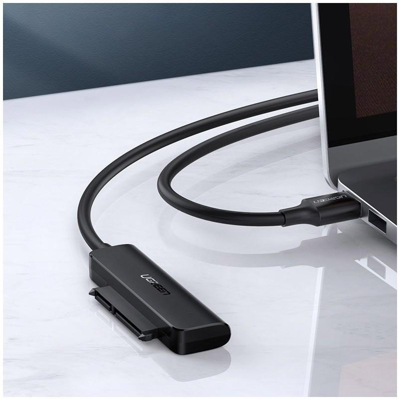 Cáp chuyển đổi USB-A USB-C to SATA 3.0 2.5inch Ugreen CM321- hàng chính hãng