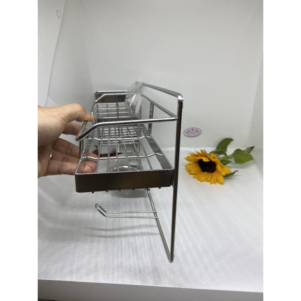 Kệ nhà tắm đa năng inox 304 cao cấp đựng nhiều thứ tiện lợi, sạch sẽ gọn gàng chắc chắn inox 304 Hcm