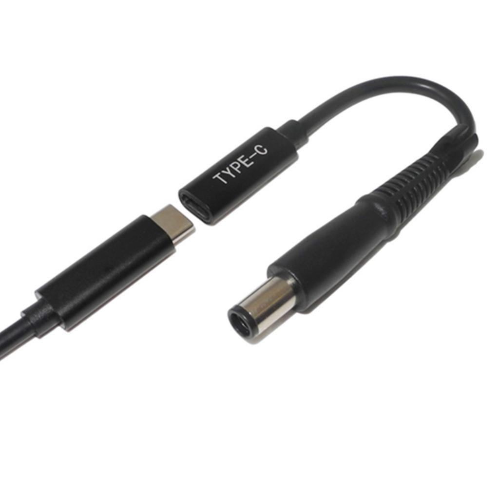 Type C Socket Up to 7.4mm X 5.0mm Power Supply Cord Charger Power Supply