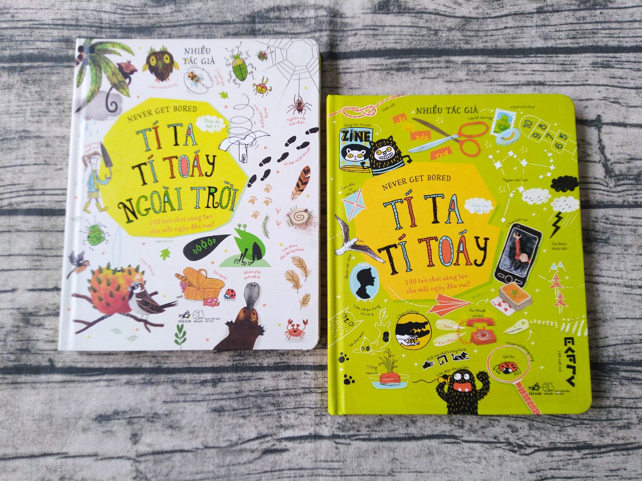Combo 2 quyển Tí Ta Tí Toáy Ngoài Trời và Tí Ta Tí Toáy