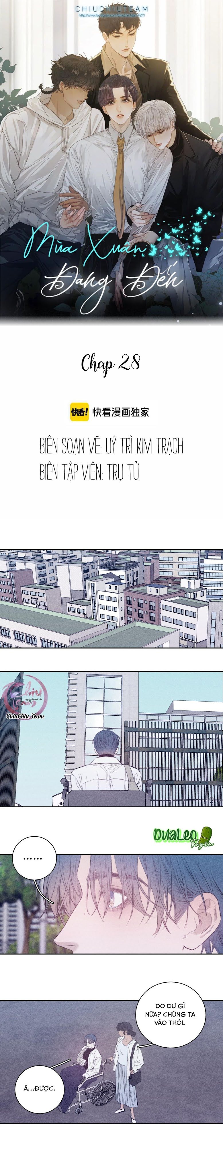 mùa xuân đang đến chapter 28 2
