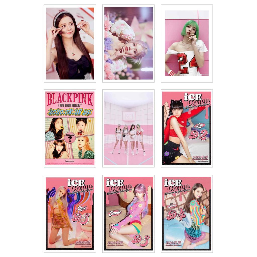 Lomo Card Ảnh BLACKPINK - ICE CREAM