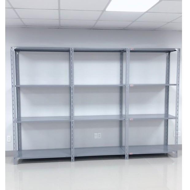 Kệ sắt v lỗ đa năng 4 tầng dài 1m x rộng 0,3m x cao 2m