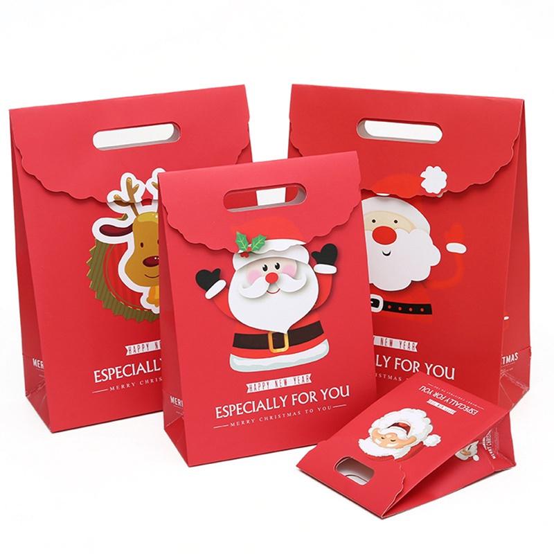 Set 3 túi giấy đựng quà giáng sinh