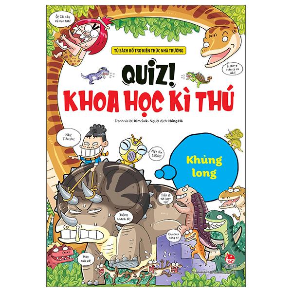 Sách - Quiz! Khoa Học Kì Thú - Khủng Long