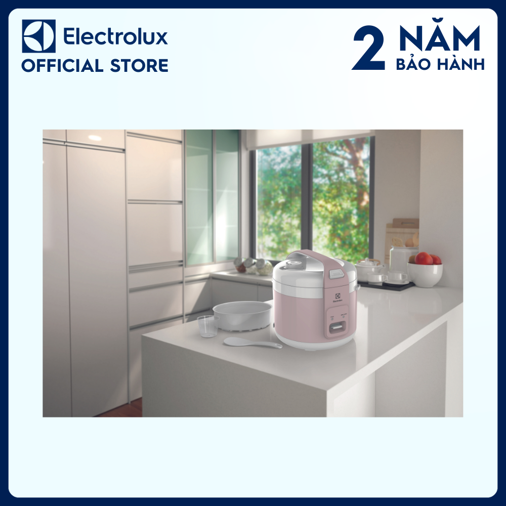 Nồi cơm điện Electrolux 1.8L E4RC1-320P, Thiết kế đa năng, dung tích lớn [ Hàng chính hãng]