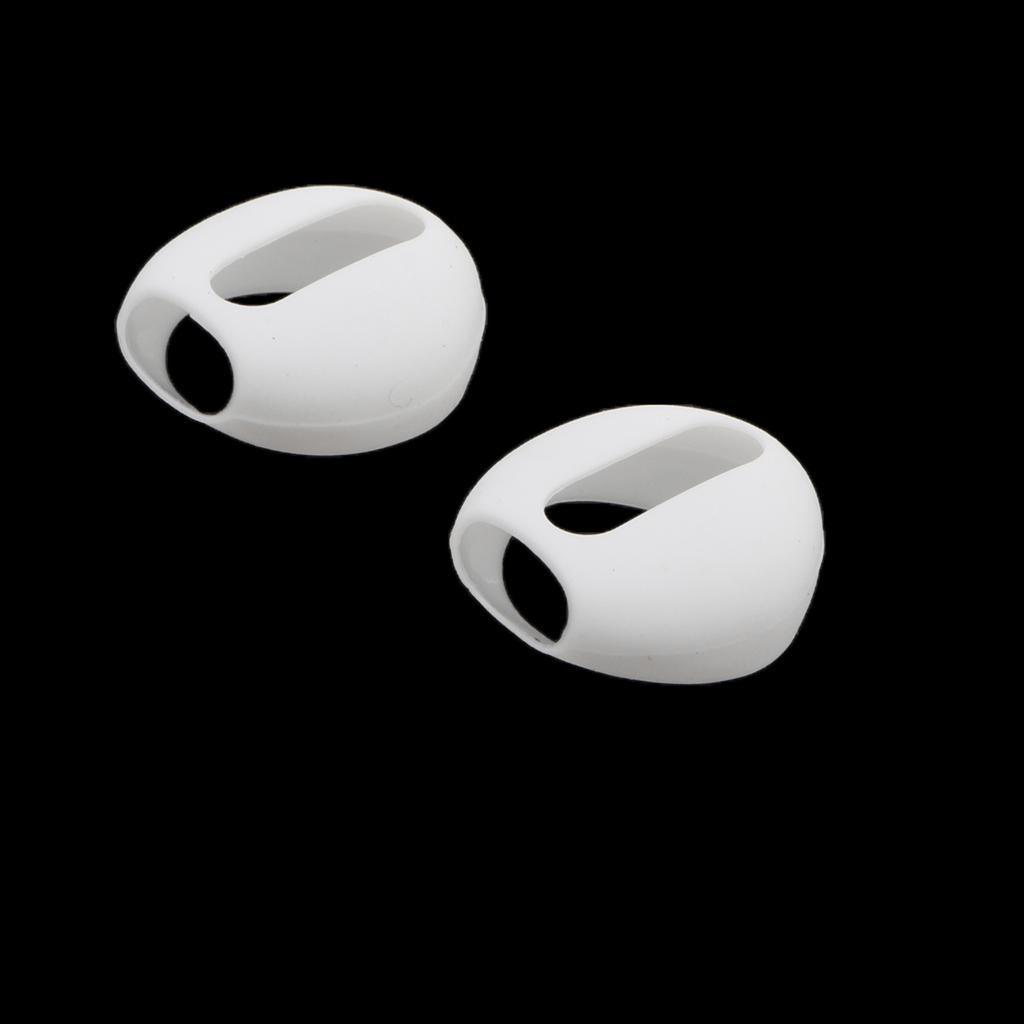 1 Pair Silicone Ear Tips Headphone Cover For Apple AirPods