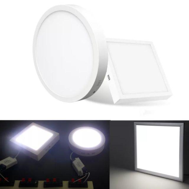 Đèn ốp nổi tròn 24w, đèn ốp nổi vuông 24w, đèn ốp nổi cỡ 300mm