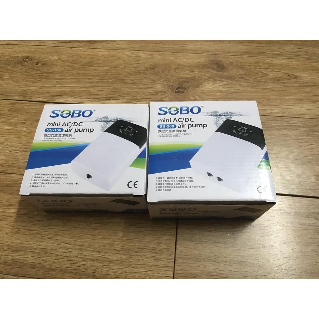 Máy sủi khí tích điện mini SOBO