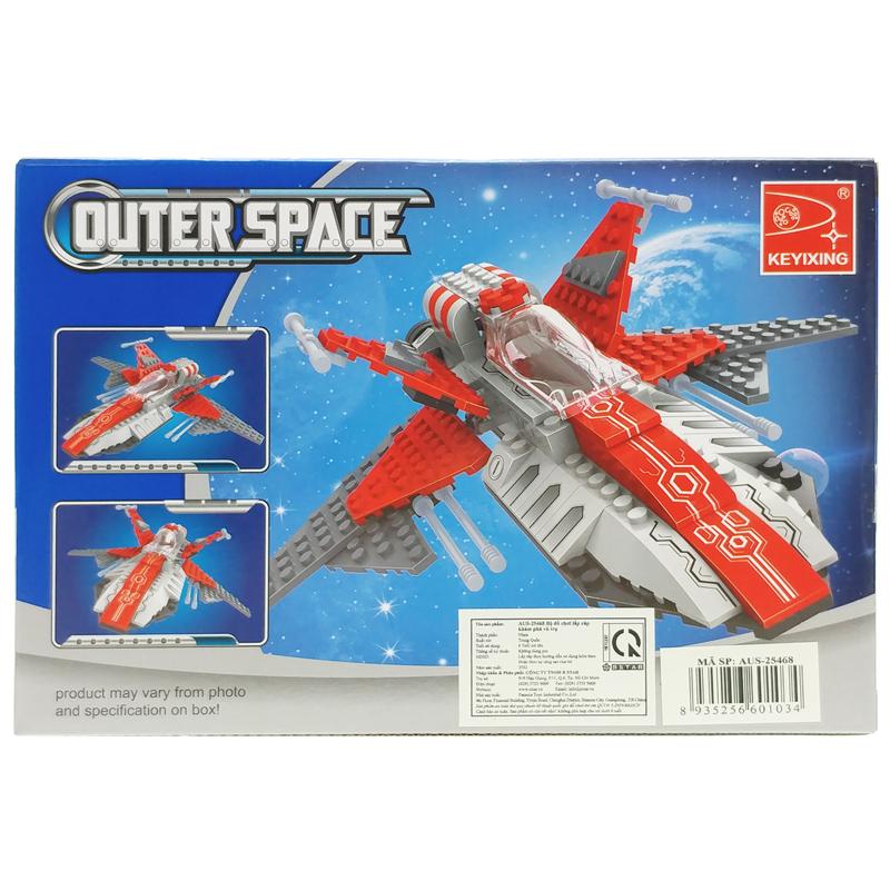 Đồ Chơi Lắp Ráp Tàu Vũ Trụ Outer Space - Keyixing AUS-25468