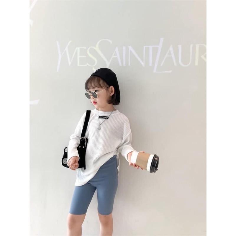 Quần legging lửng cho bé gái