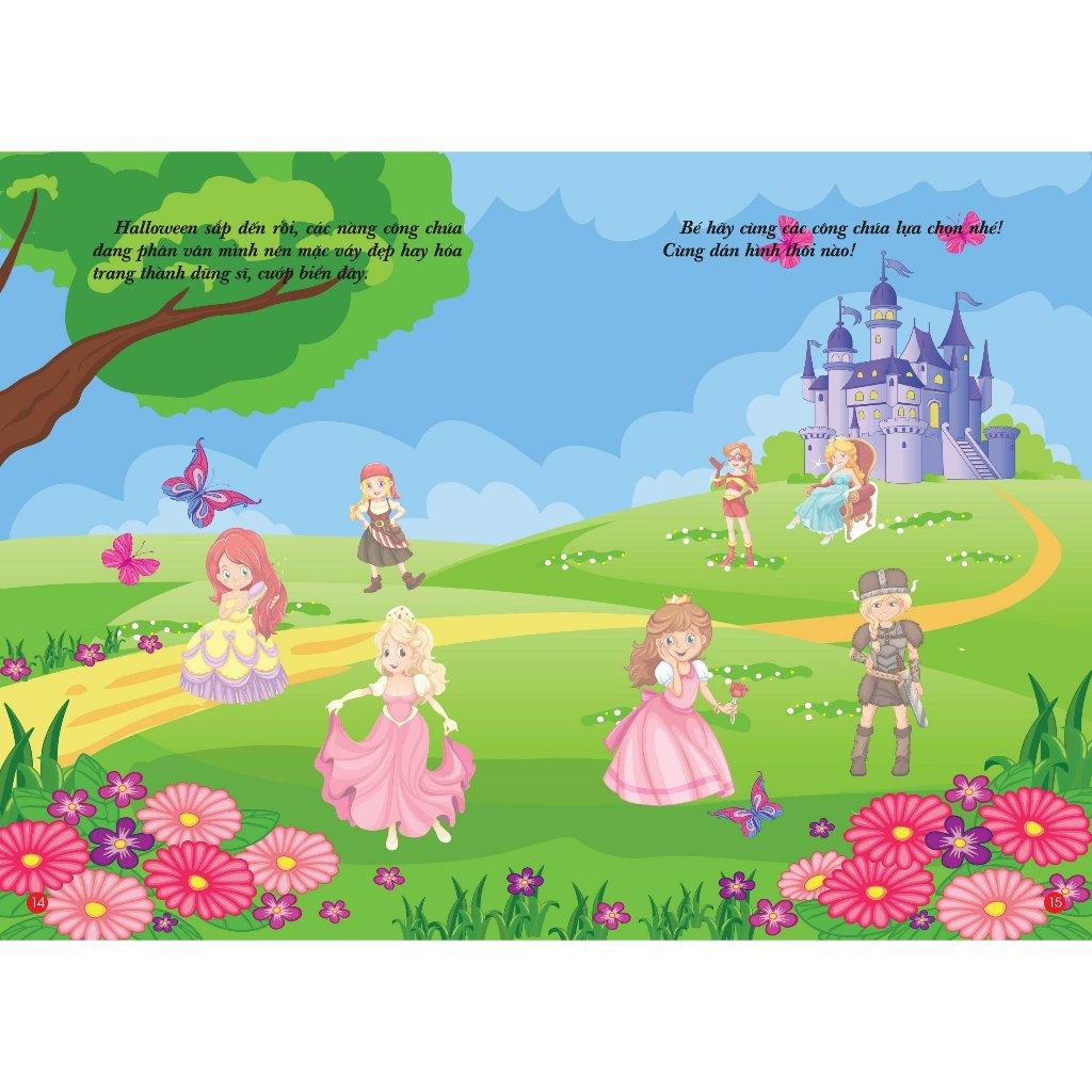 Sách - Bóc Dán Hình Thông Minh - Công Chúa Nhỏ - Little Princess Tập 4 (VT) mk