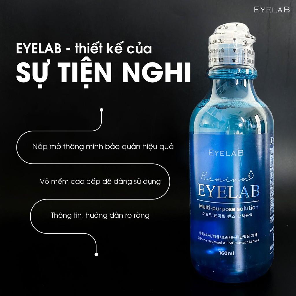 Nước Ngâm Lens Kháng Khuẩn Dịu Nhẹ EYELAB VIVIMOON 360ml