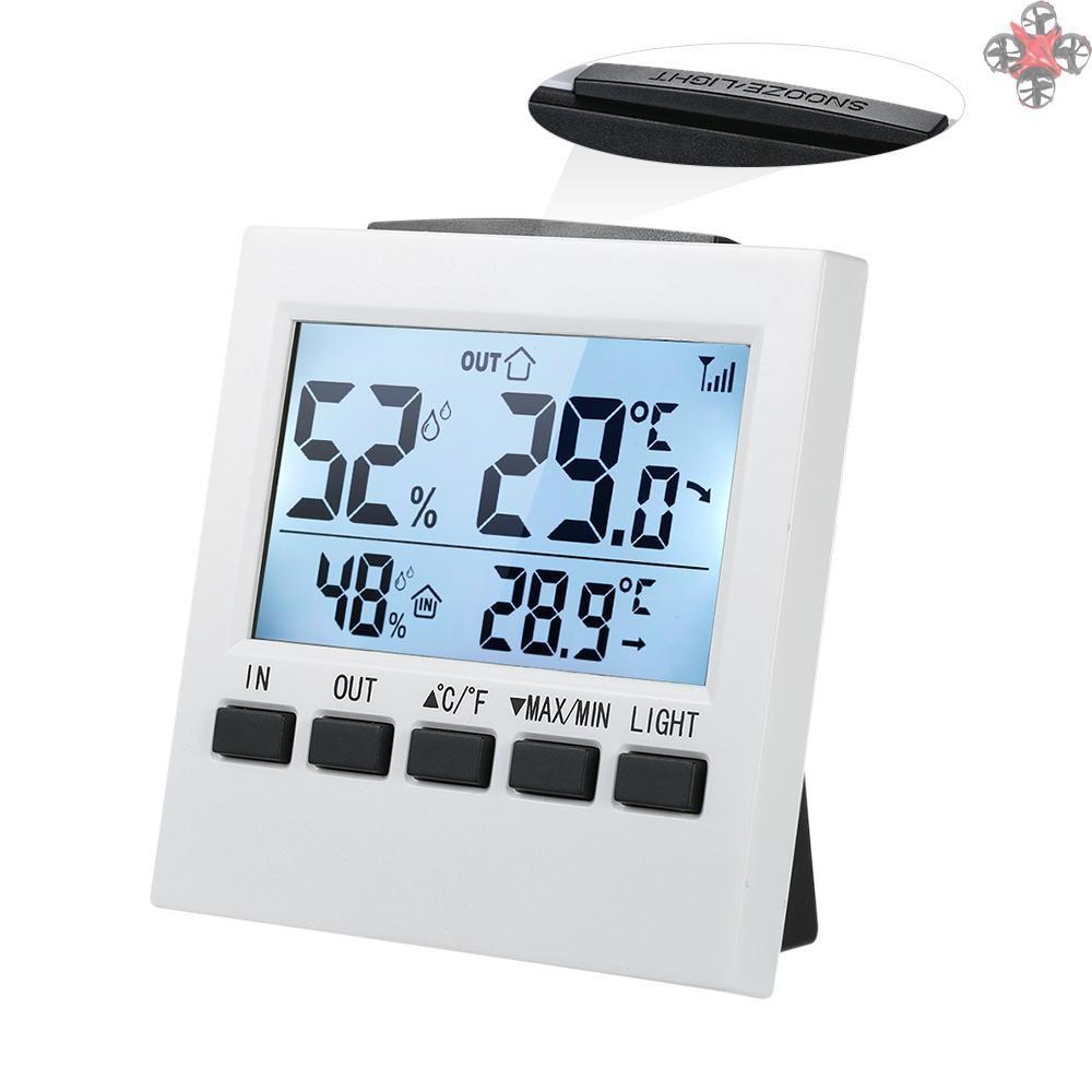 Đồng Hồ Đo Độ Ẩm Và Nhiệt Độ Kỹ Thuật Số Màn Hình Lcd