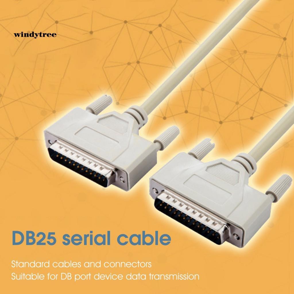 Dây Cáp Kết Nối Máy In 25-Pin Song Song DB25 Đầu Đực Sang Đầu Đực LPT Cho Máy Scan