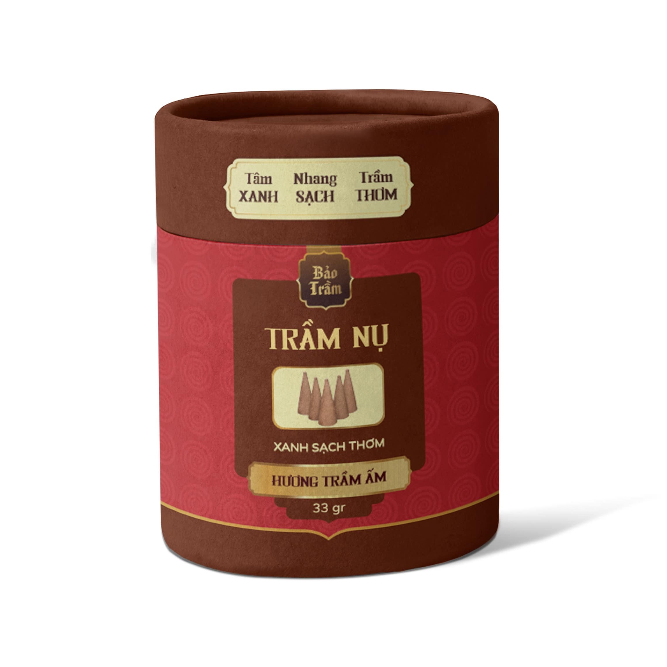 Trầm Nụ Tháp Bảo Trầm (Phổ Thông) (33g)